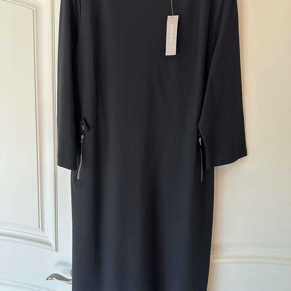 ⭐️NWT⭐️ Chico's Ponte Sheath dress